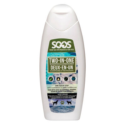 Soos Pets, Two-In-One Pet Shampoo & Conditioner - 500ML